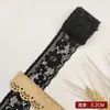 Nuevo ribete de encaje elástico prensado de colores, 3.2 cm de ancho, para proyectos de bricolaje, adornos de faldas y accesorios para cortinas