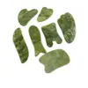 Fabricante Original de Placas Gua Sha de Jade Natural, Placas Gua Sha de Jade Fênix Verde em Várias Especificações e Estilos, Cuidados de Saúde Meridianos, Atacado
