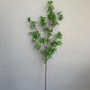 Planta verde artificial rama grande hoja de campana japonesa multihoja decoración de set para hogar hotel banquete de boda hojas verdes