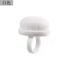 Pincel de Pó para Manicure Estilo Anel Pré-Tratamento Borda Traseira Tipo Fivela de Dedo Cerdas Finas e Macias Ferramenta de Manicure para Remover Pó de Unha