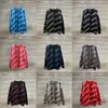 Suéter de Punto Trendy de Marca para Otoño e Invierno 2024, con Letras y Logo Repetido, Cuello Redondo, para Hombres y Mujeres, Top Casual Holgado de Manga Larga