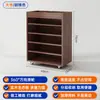 Estantería de Mesa, Estante de Almacenamiento de Pie, Librería Pequeña Móvil, Estante de Almacenamiento, Almacenamiento Doméstico Simple