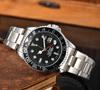 Marca Laboral Verde GMT4 Agujas Exportación Nuevo Reloj de Cuarzo de Moda Casual para Hombre Venta al por Mayor de Fábrica