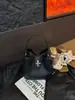 Bolso de Mano de Cuero Genuino de Alta Gama, Bolso Tipo Cubo, Bolso de Mano de Estilo Francés de Nicho, Bolso de Hombro con Cierre de Hebilla, Bolso Cruzado Casual
