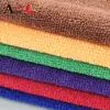 Toalha de lã alta e baixa 40*40cm forte absorvente malha de urdume microfibra 400gsm