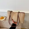 Bolsa de Axila Retro de Ante Otoño Invierno para Mujer Gran Capacidad 2026 Nuevo Estilo Tendencia de Alta Gama Bolso Tote de Moda para Viajar