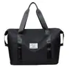Bolsa de Ginástica Nova à Prova d'Água, Bolsa de Viagem Dobrável da Moda em Nylon, Expansível, Separação Seca e Úmida, Bolsa de Bagagem de Grande Capacidade