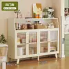 Aparador para Comedor con un Toque de Lujo Ligero y de Gama Alta, Estante de Almacenamiento para Cocina, Gabinete de Pared, Gabinete para Especias, Estante de Almacenamiento, Venta al por Mayor