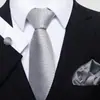 Corbata de Hombre de 8 cm para Negocios y Boda, Corbata Formal Jacquard Rayada, Sensación de Lujo, en Stock para Suministro Directo