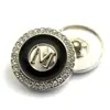Botões Metálicos da Moda Prontos de Fábrica com Botões de Diamante, Botões Versáteis Decorativos para Ternos, Casacos, Jaquetas Corta-vento, Estilo Pequeno e Perfumado