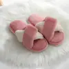 Nuevas zapatillas de algodón abiertas de invierno tipo Mao Mao para mujer, pareja, hogar, antideslizantes, cálidas, zapatillas de casa para hombre, fabricantes, venta al por mayor
