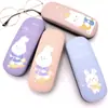 Estuche para Gafas de Dibujos Animados Fresco y Artístico con Logo Personalizable Estuche Clásico de Cuero Anti-Presión y Anti-Caída Venta al por Mayor de Fábrica Almacenamiento