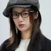 Armazón de Gafas Retro Moderno Cat-Eye para Miopía, Graduación Personalizable, Luz Azul Anti-Reflejo, Gafas Cat-Eye Estilo Francés, Herramienta Mágica Sin Maquillaje que Hace que el Rostro Parezca Más Pequeño