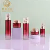 Disponibles en stock Botellas Set Diamante de Cristal 30G-120Ml, Botellas de Crema 50g, Botellas de Base 50ml, Botellas de Vidrio para Loción 100ml