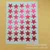 Fornecimento Direto da Fábrica em estoque atacado adesivos de estrela para hot stamping cor vermelha estrela de cinco pontas material de papelaria adesivos de recompensa para crianças