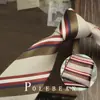 Estilo Coreano Rayas Florales Atado a Mano Retro Marrón Corbata para Hombres Británica 8cm Formal Anfitrión Negocios Boda Novio