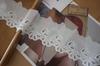 Hilo de Algodón de Alta Calidad Flor Bordada Encaje Borde de Algodón DIY Escote Decoración para Cortina de Hogar Accesorios para Escote de Encaje
