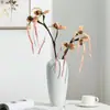 Orquídea Phalaenopsis Artificial Orquídea de Bolsillo Flor Artificial Zapatillas de Lujo Ligero Flor de Seda de Orquídea Arreglo Floral de Hotel Orquídea Phalaenopsis Irregular Creativa