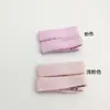 Pinza de pato de algodón estilo coreano espiga de 3,5 cm con doble horquilla, accesorios para pasador de pelo todo incluido hechos a mano para niños
