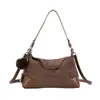 Bolso de Hombro de Gran Capacidad a la Moda 2026 Otoño Nuevo para el Trabajo Estilo Coreano Simple Color Sólido Elegante Bolso de Mano para Mujer de Moda