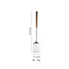 Espátula y Cuchara de Acero Inoxidable 304 con Mango de Madera de Nogal, Utensilios de Cocina para Uso Doméstico, Espátula Anti-quemaduras, Espumadera para Olla Caliente, Espátula para Champiñones