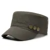 Chapéu de Aba Reta Transfronteiriço para Homens, Chapéu para Proteção Solar ao Ar Livre, Boné de Baseball Casual Versátil para Homens de Meia-Idade