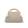 Bolsa Bordada Estilo Chinês Transfronteiriça Tendência da Moda Feminina Bolsa Portátil com Clipe Bolsa Cheongsam Elegante e Simples com Corrente
