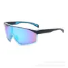 Nuevas Gafas de Sol Deportivas de Moda Transfronterizas 2025 para Mujeres, Gafas de Montañismo al Aire Libre a Prueba de Viento con Visera, Montura Completa para Hombres, Modernas