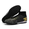 Nuevas zapatillas de fútbol transfronterizas para la Copa Europea con tacos, de caña alta para hombre, tallas grandes para adultos, zapatillas deportivas de entrenamiento juvenil con tacos largos para mujer