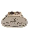 Alfombrilla de Diatomeas para Mascotas de Dibujos Animados para Sala de Estar, Adecuada para Gatos y Perros, Impermeable, Resistente a la Suciedad, Antideslizante, Fácil de Limpiar, Alfombrilla para Alimentación