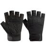Guantes de Fitness Medio Dedo para Hombre y Mujer Deportes al Aire Libre Ciclismo Guantes de Entrenamiento Antideslizantes Resistentes al Desgaste Tácticos Militares Fans Protectores Amortiguadores