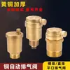 Válvula de purga de aire totalmente automática para calefacción por suelo radiante, válvula de purga de radiador, grifo de latón para tubería de agua corriente, válvula de purga de aire acondicionado, 4 puntos, 6 puntos, 1 pulgada