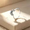 Anel minimalista personalizado de sol e lua europeu e americano transfronteiriço para mulheres, conjunto de colar e pulseira de casal sol e lua