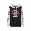 Sudadera con capucha de Comercio Exterior para Hombre y Mujer ATTACK ON TITAN Ataque Gigante Contraste Suéter con forro polar para Pareja