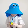 Sombrero de Sol para Niños y Niñas, Sombrero de Sol de Verano Anti-UV, Ala Ancha, Sombrero de Sol de Nuevo Estilo, Sombrero de Pescador Delgado Transpirable