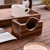 Juego de Posavasos Creativos de Nogal para Ceremonia del Té en Casa, Tazas de Té, Posavasos Aislantes para Café, Juego de Múltiples Especificaciones, Posavasos de Madera Maciza