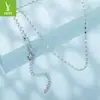 Yinziyun Nueva Moda Cadena Básica de Cobre Cadena de Hueso de Serpiente Versátil de Tendencia Europea y Americana Cadena Lateral Cadena Básica de Clavícula