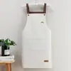 Delantal Transfronterizo, Impermeable y a Prueba de Aceite, Alto Valor Estético, Uso Doméstico en la Cocina, Delantal Unisex, Impresión de Logo Personalizable, Ropa de Trabajo, Dropshipping
