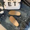 Chinelos Birkenstock Populares Femininos para Uso Externo Inverno Forrados com Lã Quentes Antiderrapantes de Algodão Novos 2025 Leves Baotou Sapatos Birkenstock