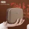 Bolsa de almacenamiento de joyería de doble capa lujosa, multifuncional para viajes de niñas, gran capacidad para pulseras, anillos, monedero y collares