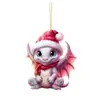 Amazon Cross-Border Novo Produto Dinossauro Fofo Carro Baixo Enfeites Enfeites de Árvore de Natal Decorações para Casa