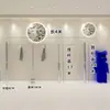 Estantes de Exhibición para Tiendas de Ropa de Mujer, Colgadores de Pared, Percheros de Acero Inoxidable Brillante, Estantes Centrales (Islas), Estanterías de Piso para Ropa de Hombre