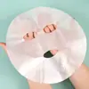 Pegatinas de Mascarilla Facial Desechables 100 Piezas Envoltura Plástica Facial de PE Papel de Máscara Plástica Ultrafina para Salón de Belleza DIY Venta al por Mayor