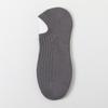 Calcetines de barco para hombre de verano delgados de algodón invisibles de silicona antideslizantes bajos de color sólido de rayas verticales de tubo corto desodorantes