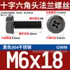 Tornillo de Brida Hexagonal Externo de Acero Inoxidable 304 Negro Grado Industrial Gwm Almohadilla Antideslizante En Stock