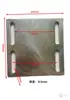 Piezas empotradas galvanizadas placa de acero muro cortina accesorios placa de acero placa de hierro con agujero redondo colgadores de mármol