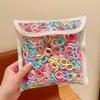 Elásticos e Prendedores de Cabelo Amigáveis para Cabelos de Crianças 2026 Novo Modelo para Meninas Pequenas, Alta Elasticidade e Duráveis