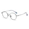 Montura de gafas titanio puro F61013 montura redonda pequeña 48 tendencia masculina Joker estudiantes de literatura y arte japoneses estilo extranjero suministro directo de fábrica