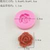 Molde de Silicona de Rosa Patrón de Flor Película para Hornear Chocolate Decoración de Pastel de Fondant Flor Yeso Pegamento Herramienta de Pulido