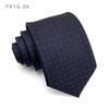 Gravata Masculina Social Acessórios para Terno Profissional Estilo Coreano Banquete de Negócios Retro Dourado Champagne Xadrez Manual Tendência Edição Larga